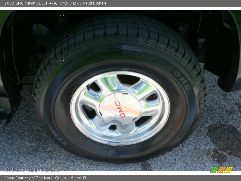 Onyx Black / Neutral/Shale 2002 GMC Yukon XL SLT 4x4