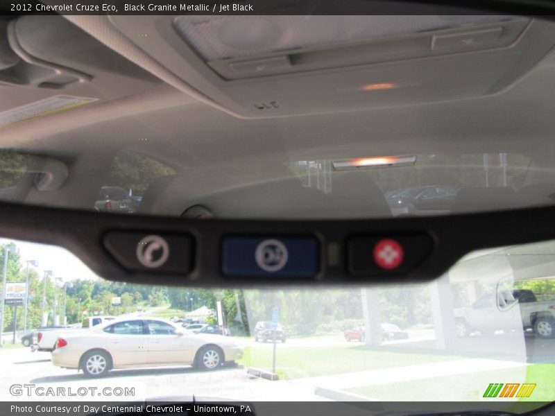 Black Granite Metallic / Jet Black 2012 Chevrolet Cruze Eco