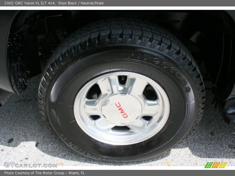 Onyx Black / Neutral/Shale 2002 GMC Yukon XL SLT 4x4