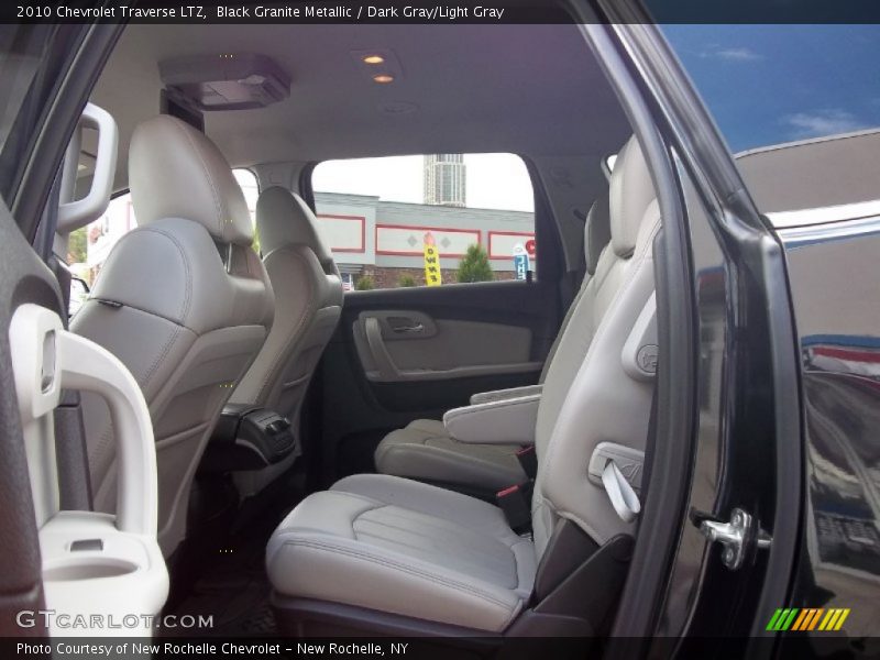 Black Granite Metallic / Dark Gray/Light Gray 2010 Chevrolet Traverse LTZ