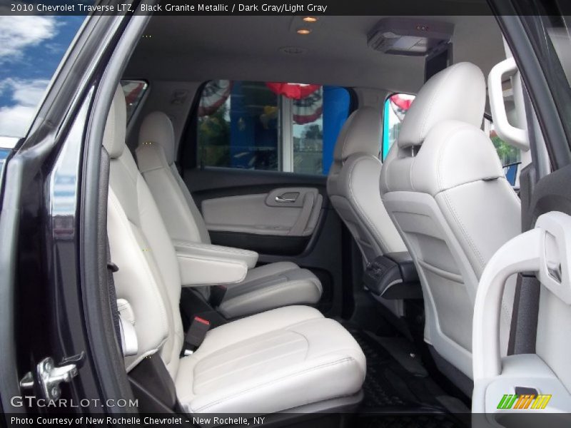 Black Granite Metallic / Dark Gray/Light Gray 2010 Chevrolet Traverse LTZ