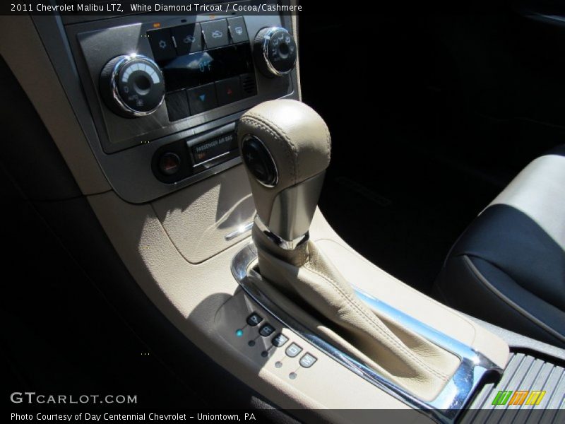 White Diamond Tricoat / Cocoa/Cashmere 2011 Chevrolet Malibu LTZ