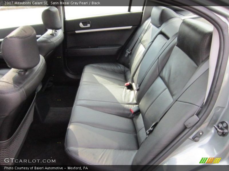 Satin Mesai Gray Pearl / Black 2007 Mitsubishi Galant SE