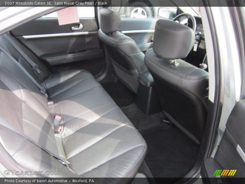 Satin Mesai Gray Pearl / Black 2007 Mitsubishi Galant SE