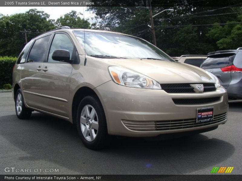 Desert Sand Mica / Taupe 2005 Toyota Sienna LE