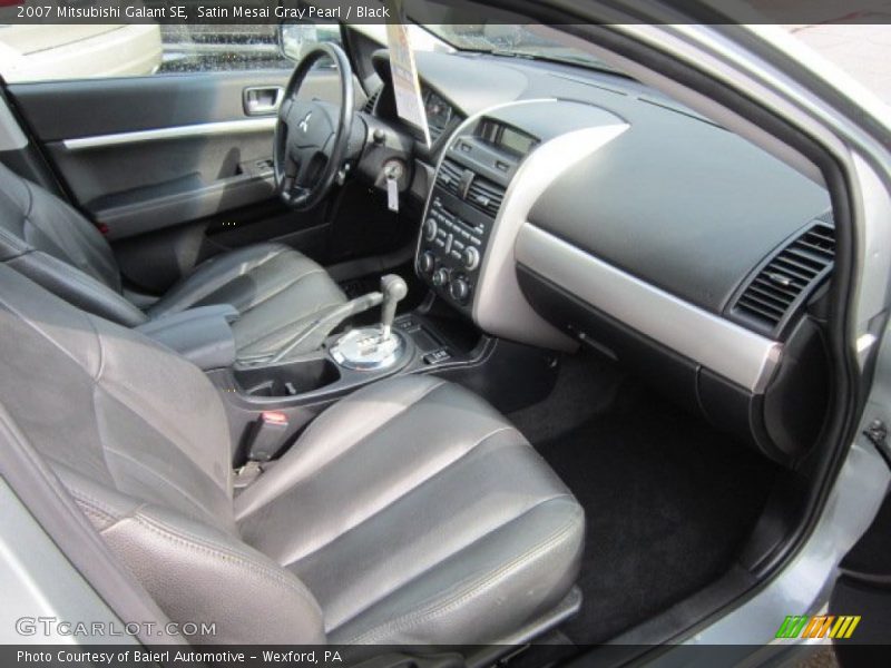 Satin Mesai Gray Pearl / Black 2007 Mitsubishi Galant SE