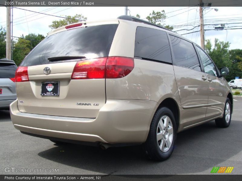 Desert Sand Mica / Taupe 2005 Toyota Sienna LE
