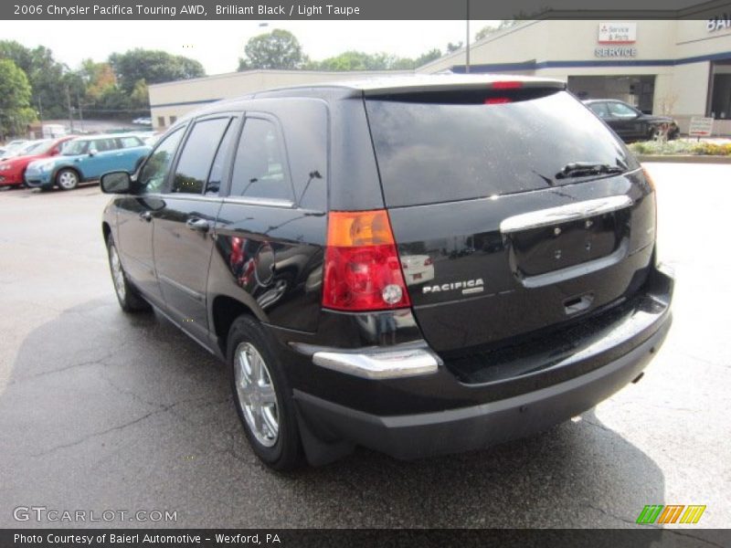Brilliant Black / Light Taupe 2006 Chrysler Pacifica Touring AWD