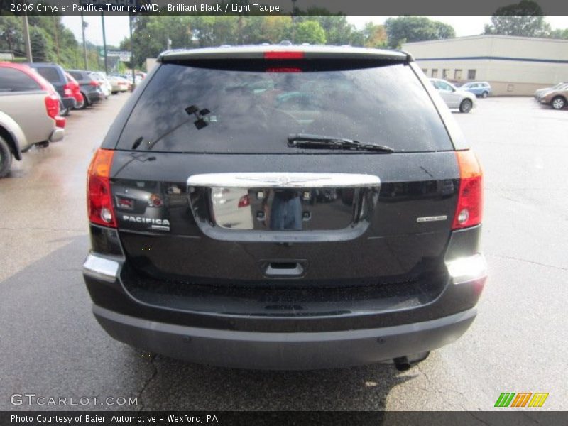 Brilliant Black / Light Taupe 2006 Chrysler Pacifica Touring AWD