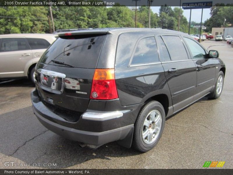 Brilliant Black / Light Taupe 2006 Chrysler Pacifica Touring AWD