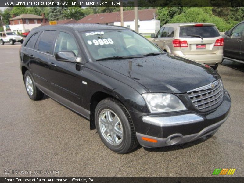 Brilliant Black / Light Taupe 2006 Chrysler Pacifica Touring AWD