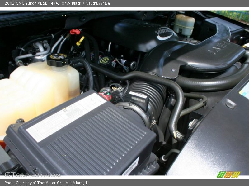 Onyx Black / Neutral/Shale 2002 GMC Yukon XL SLT 4x4