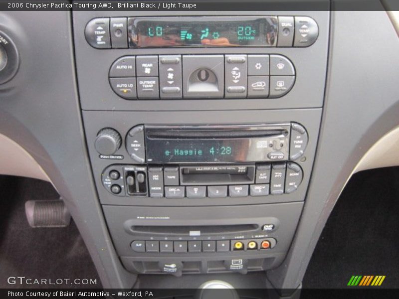 Brilliant Black / Light Taupe 2006 Chrysler Pacifica Touring AWD