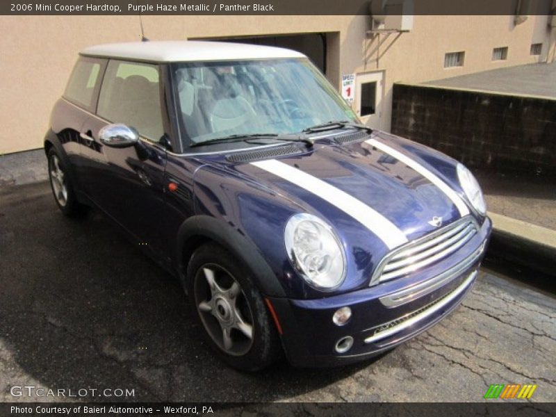 Purple Haze Metallic / Panther Black 2006 Mini Cooper Hardtop