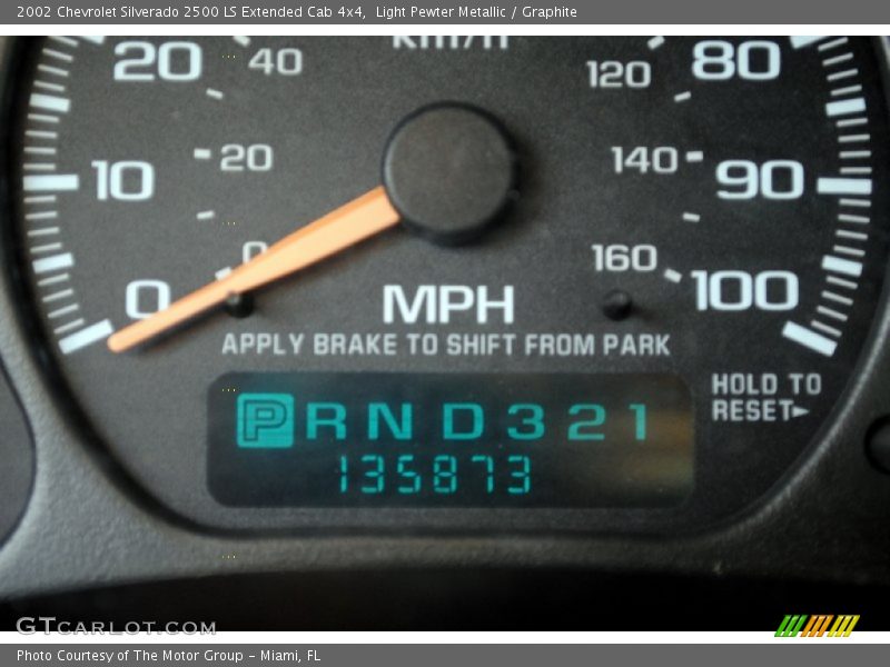 Light Pewter Metallic / Graphite 2002 Chevrolet Silverado 2500 LS Extended Cab 4x4