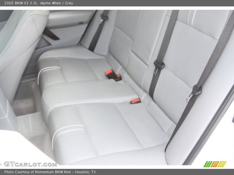 Alpine White / Grey 2005 BMW X3 3.0i