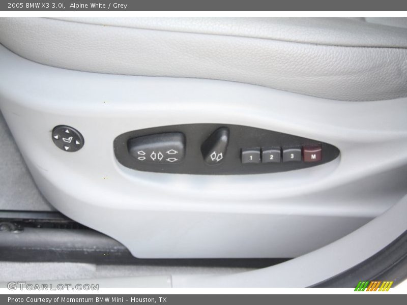 Alpine White / Grey 2005 BMW X3 3.0i