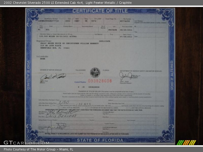 Light Pewter Metallic / Graphite 2002 Chevrolet Silverado 2500 LS Extended Cab 4x4