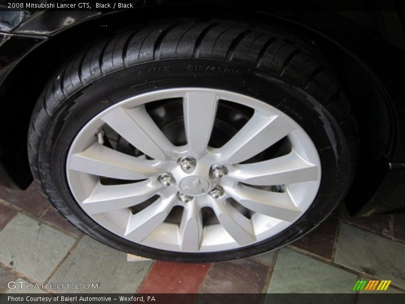 Black / Black 2008 Mitsubishi Lancer GTS