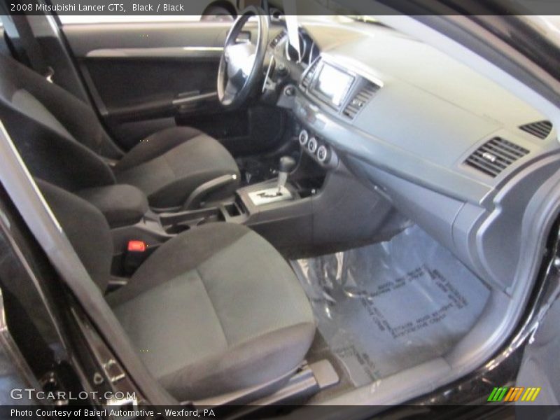 Black / Black 2008 Mitsubishi Lancer GTS