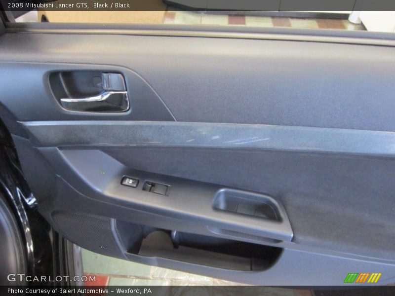 Black / Black 2008 Mitsubishi Lancer GTS
