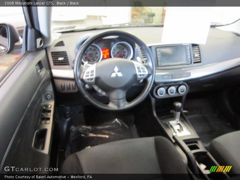 Black / Black 2008 Mitsubishi Lancer GTS