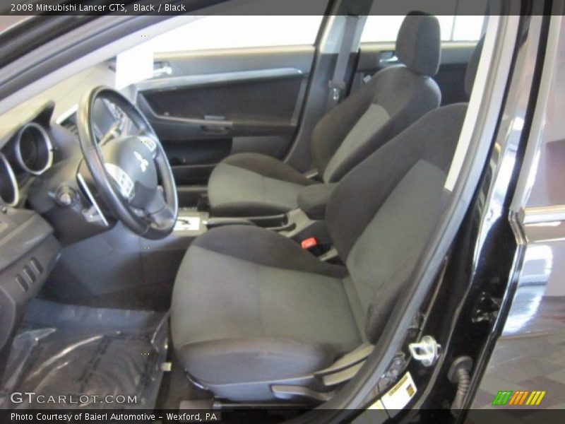 Black / Black 2008 Mitsubishi Lancer GTS