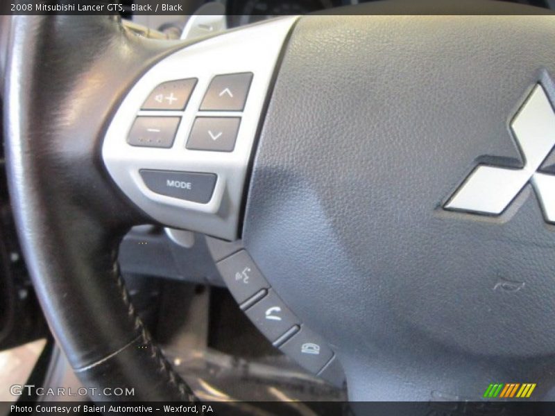 Black / Black 2008 Mitsubishi Lancer GTS