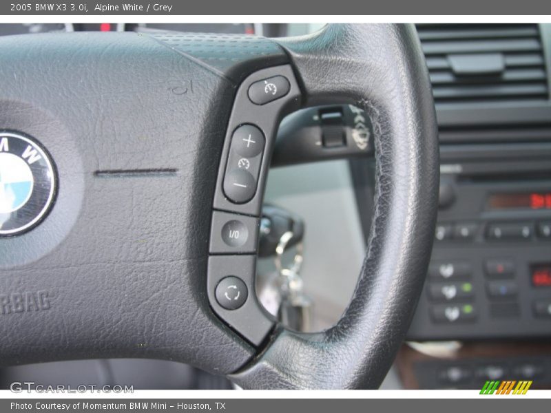 Alpine White / Grey 2005 BMW X3 3.0i