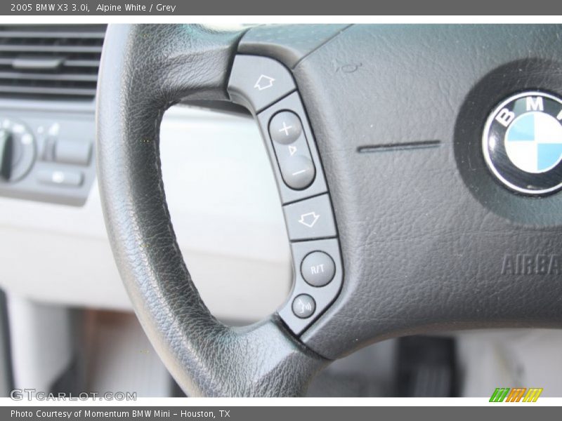 Alpine White / Grey 2005 BMW X3 3.0i
