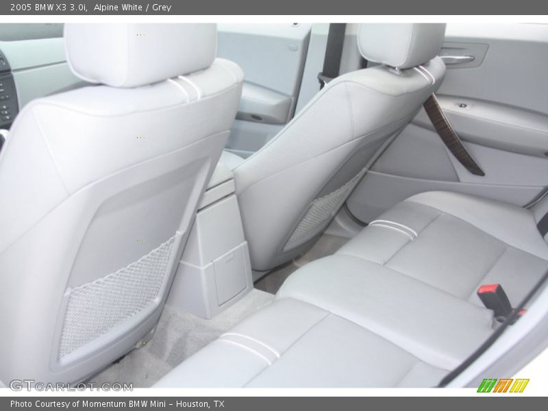Alpine White / Grey 2005 BMW X3 3.0i