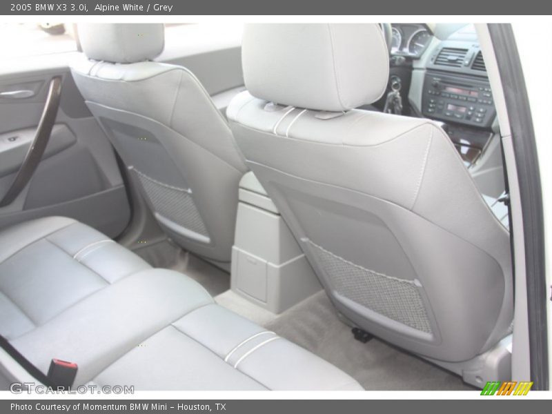 Alpine White / Grey 2005 BMW X3 3.0i