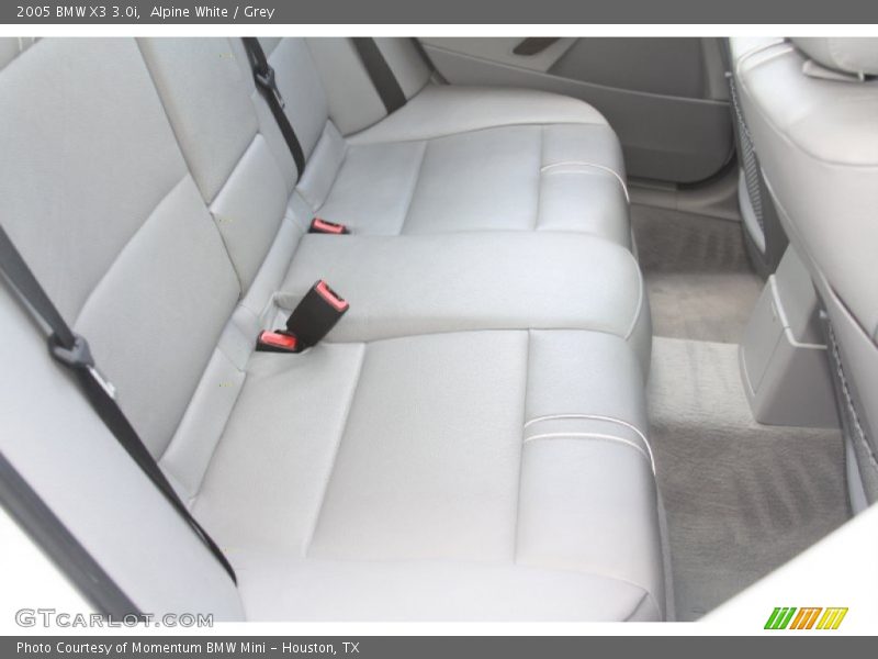 Alpine White / Grey 2005 BMW X3 3.0i
