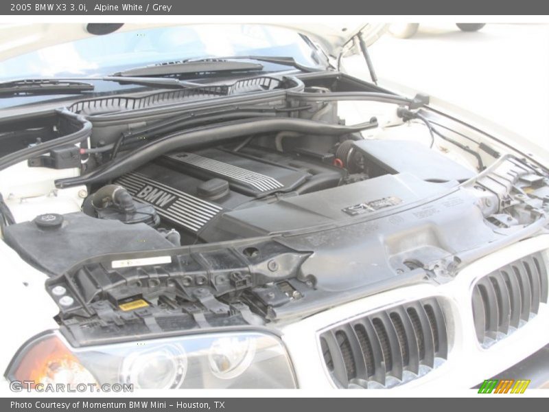 Alpine White / Grey 2005 BMW X3 3.0i