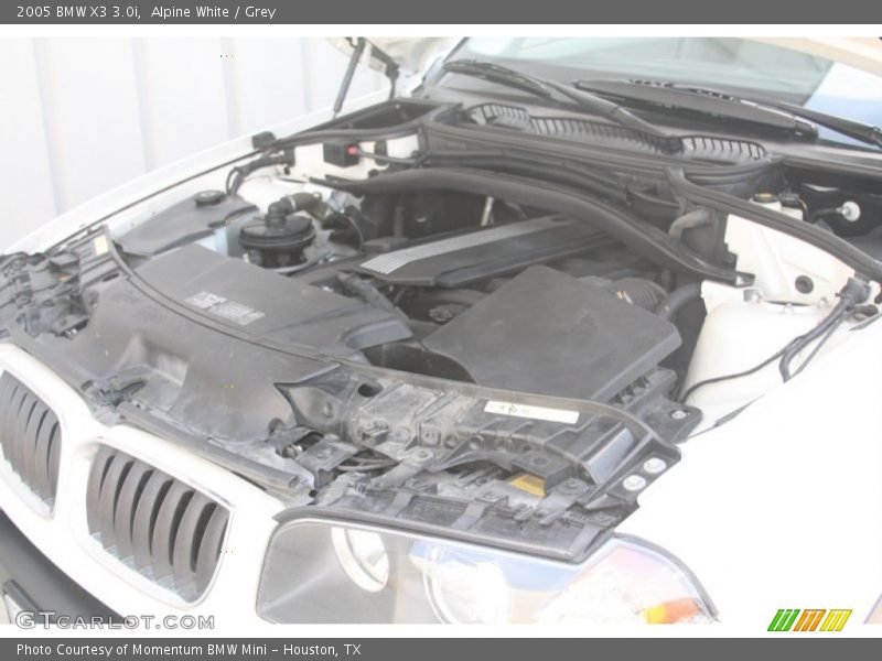Alpine White / Grey 2005 BMW X3 3.0i