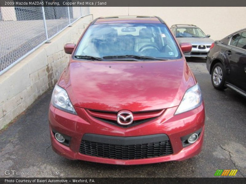 Copper Red Mica / Sand 2009 Mazda MAZDA5 Touring