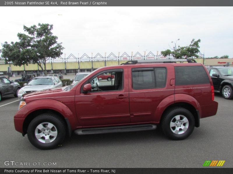Red Brawn Pearl / Graphite 2005 Nissan Pathfinder SE 4x4