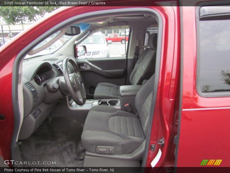 Red Brawn Pearl / Graphite 2005 Nissan Pathfinder SE 4x4
