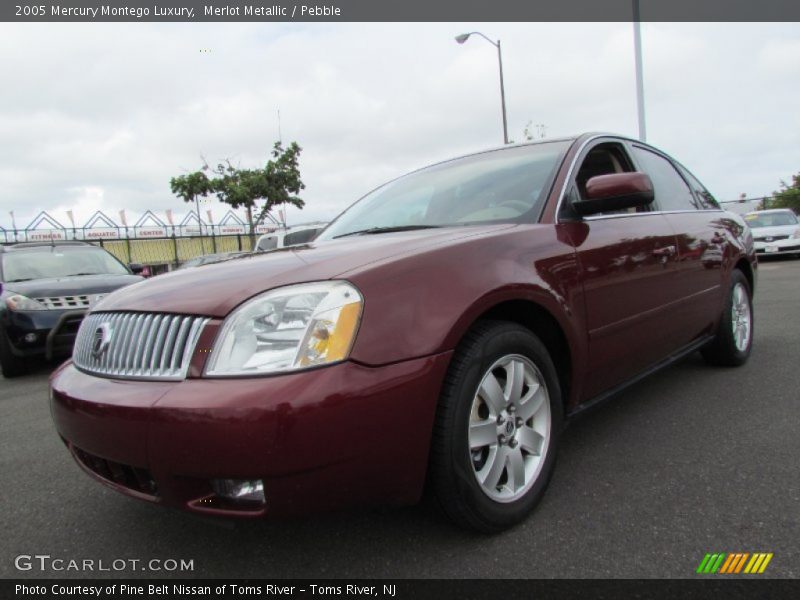 Merlot Metallic / Pebble 2005 Mercury Montego Luxury