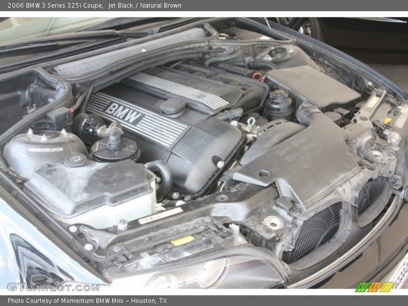 Jet Black / Natural Brown 2006 BMW 3 Series 325i Coupe
