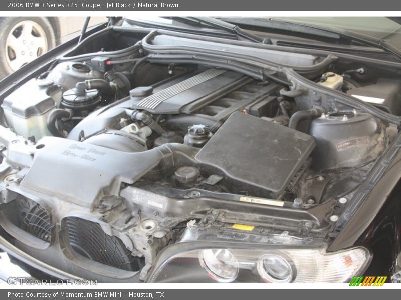 Jet Black / Natural Brown 2006 BMW 3 Series 325i Coupe