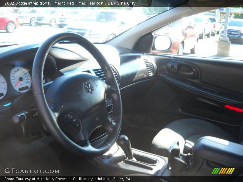 Inferno Red Tinted Pearlcoat / Dark Slate Gray 2002 Dodge Intrepid SXT