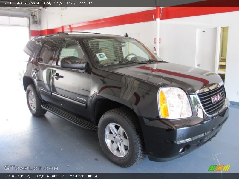 Onyx Black / Light Tan 2011 GMC Yukon SLT 4x4