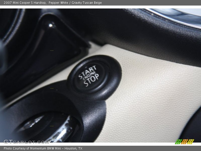Pepper White / Gravity Tuscan Beige 2007 Mini Cooper S Hardtop
