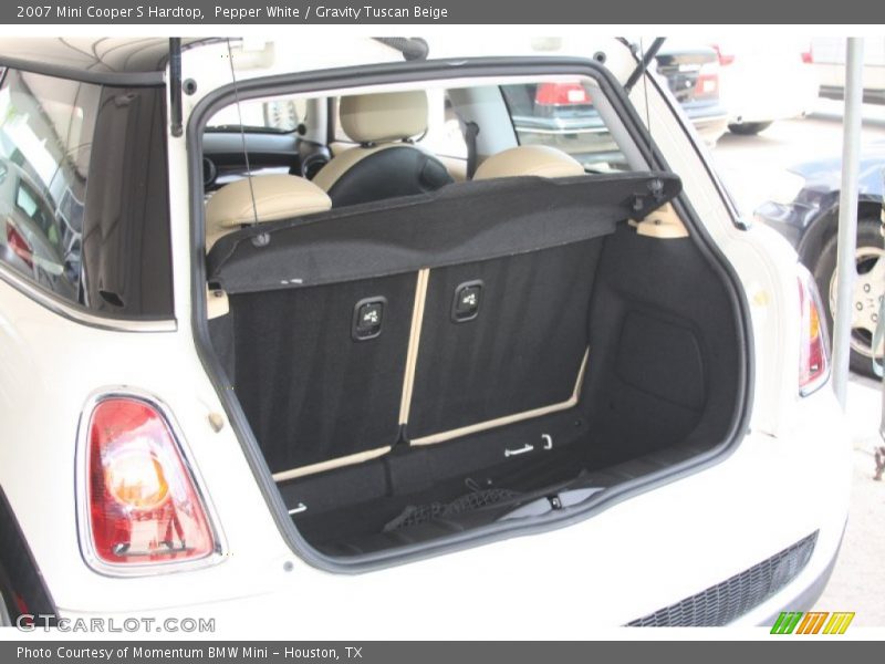 Pepper White / Gravity Tuscan Beige 2007 Mini Cooper S Hardtop