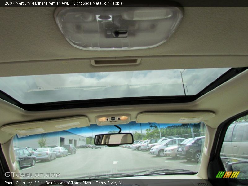Light Sage Metallic / Pebble 2007 Mercury Mariner Premier 4WD