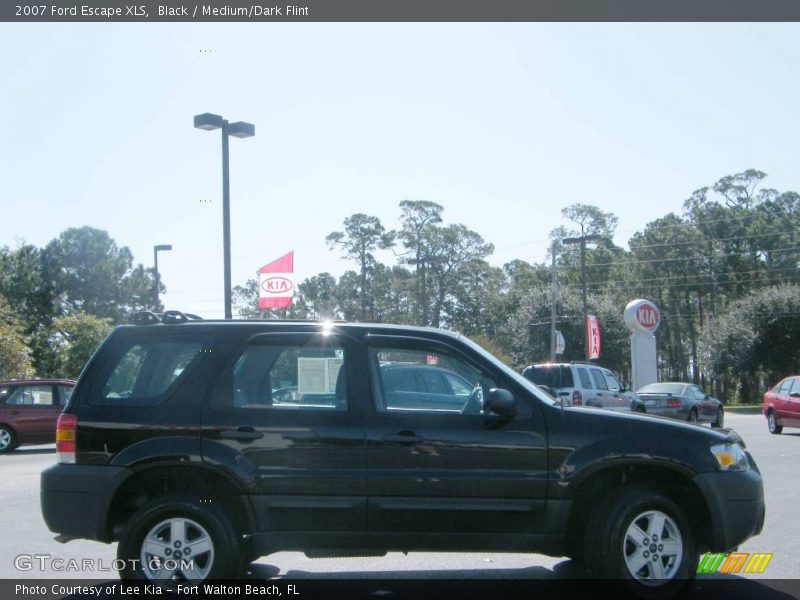 Black / Medium/Dark Flint 2007 Ford Escape XLS