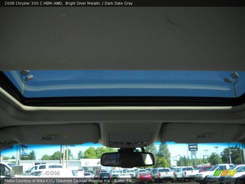 Bright Silver Metallic / Dark Slate Gray 2008 Chrysler 300 C HEMI AWD