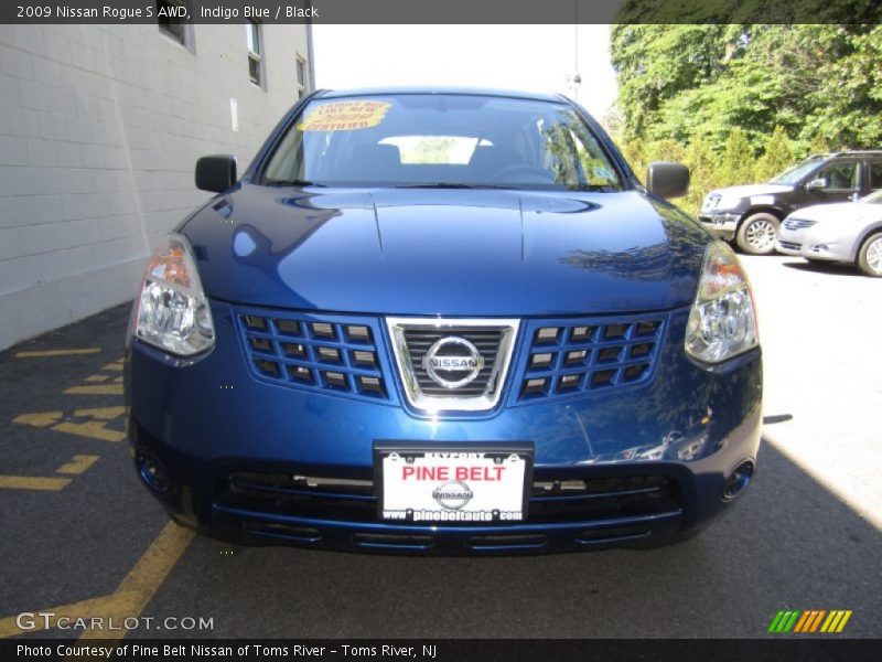Indigo Blue / Black 2009 Nissan Rogue S AWD