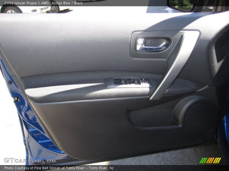 Indigo Blue / Black 2009 Nissan Rogue S AWD